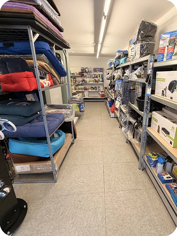 Große Auswahl an Hundebetten, Zubehör und Pflegeartikeln für Komfort und Wohlbefinden.